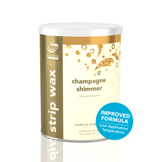 Champagne Shimmer Strip Wax Tin 800g